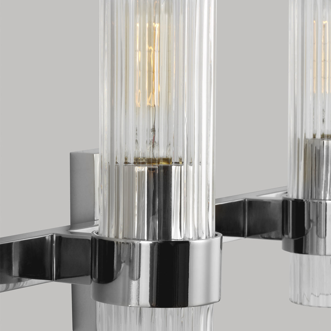 Visual Comfort Studio Geneva CV1024PN Bath Vanity Light 30 in. wide - Polished Nickel