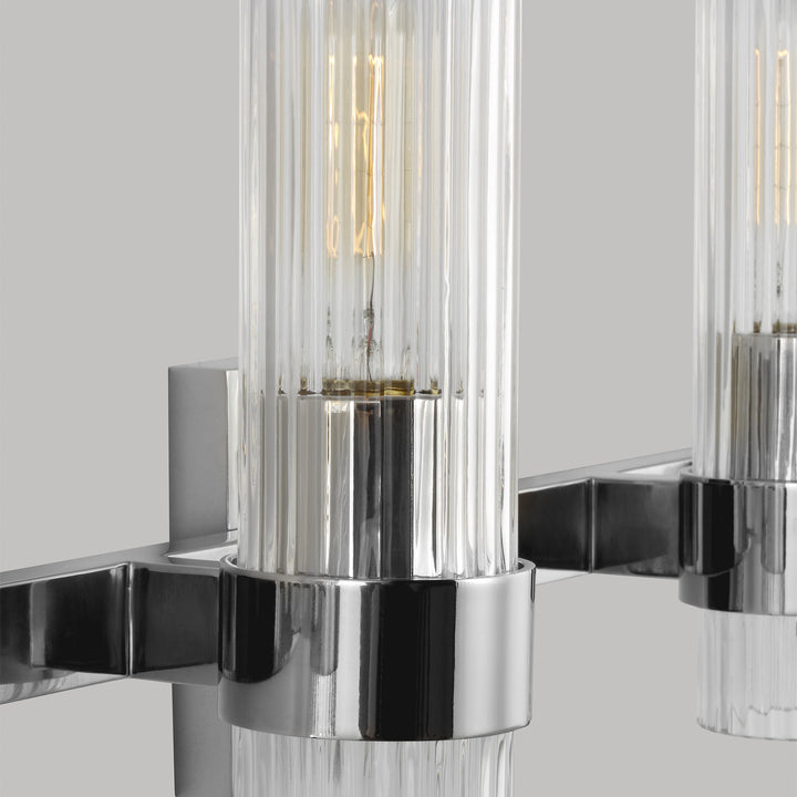 Visual Comfort Studio Geneva CV1024PN Bath Vanity Light 30 in. wide - Polished Nickel
