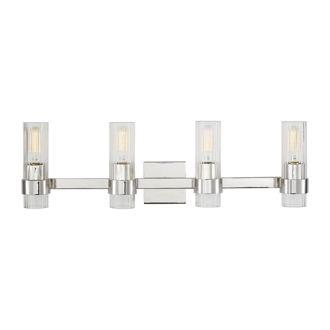 Visual Comfort Studio Geneva CV1024PN Bath Vanity Light 30 in. wide - Polished Nickel