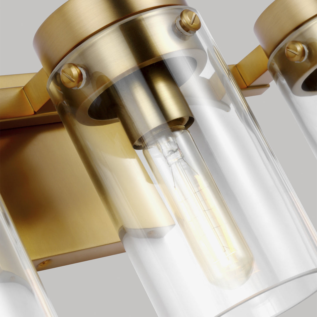 Visual Comfort Studio Garrett CW1003BBS Bath Vanity Light 22 in. wide - Burnished Brass