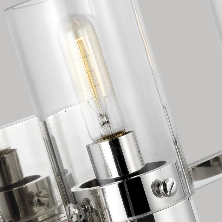 Visual Comfort Studio Garrett CW1003PN Bath Vanity Light 22 in. wide - Polished Nickel