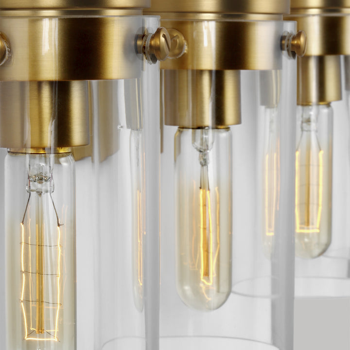 Visual Comfort Studio Garrett CW1004BBS Bath Vanity Light 30 in. wide - Burnished Brass