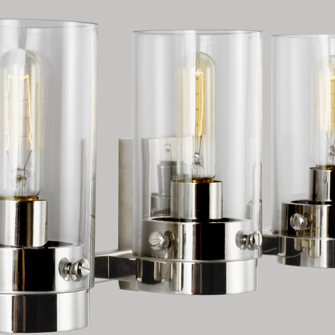 Visual Comfort Studio Garrett CW1004PN Bath Vanity Light 30 in. wide - Polished Nickel