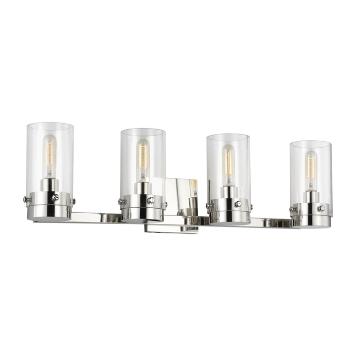 Visual Comfort Studio Garrett CW1004PN Bath Vanity Light 30 in. wide - Polished Nickel