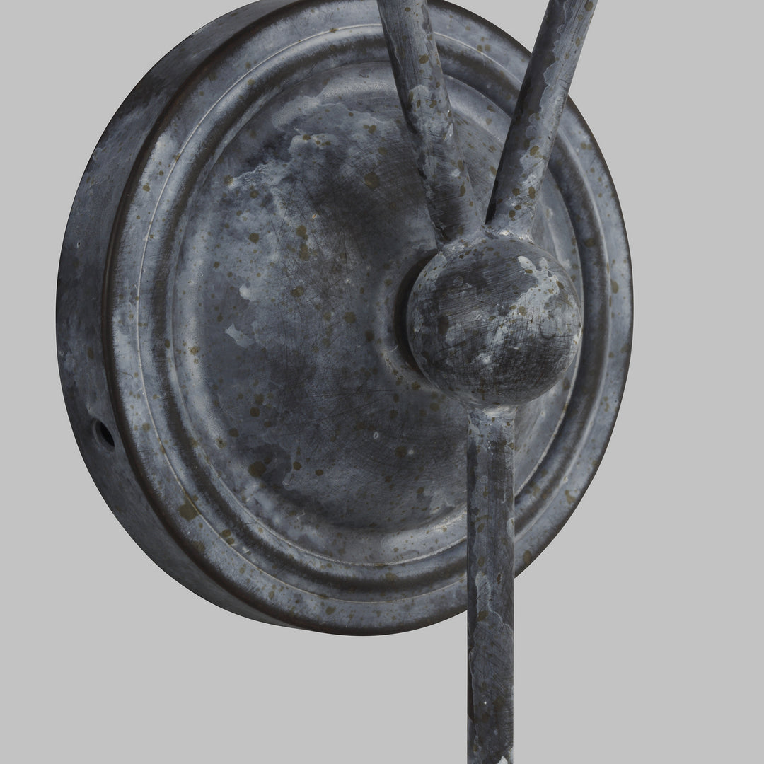 Visual Comfort Studio Richmond CW1042WGV Wall Light - Weathered Galvanized