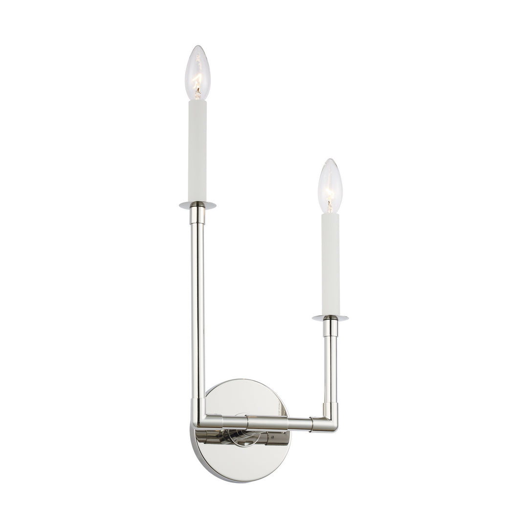 Visual Comfort Studio Bayview CW1102PN Wall Light - Polished Nickel