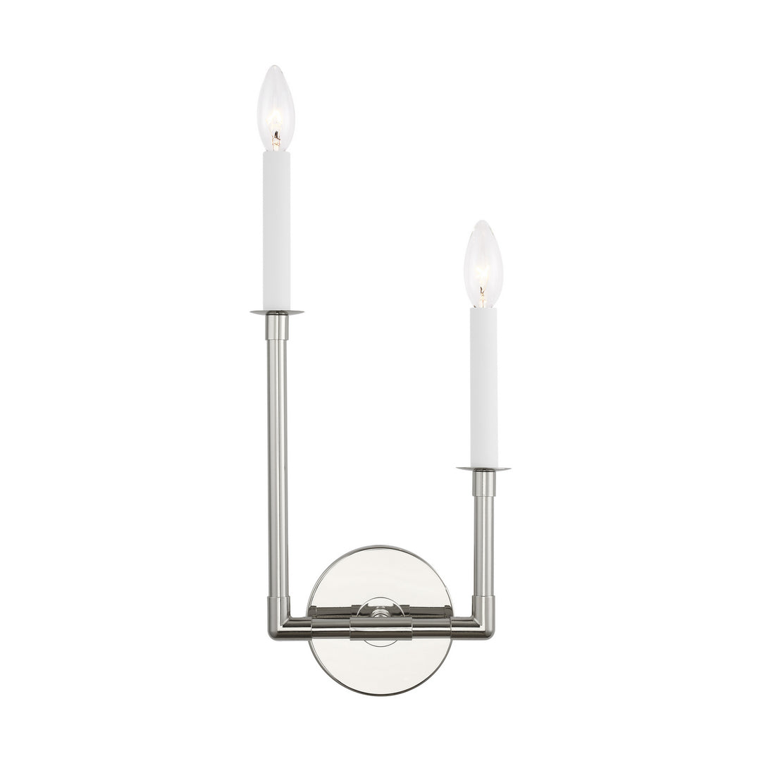 Visual Comfort Studio Bayview CW1102PN Wall Light - Polished Nickel