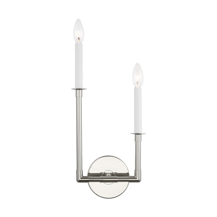 Visual Comfort Studio Bayview CW1102PN Wall Light - Polished Nickel