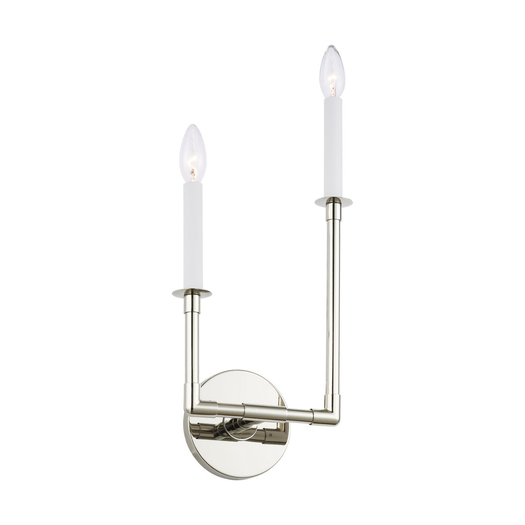 Visual Comfort Studio Bayview CW1112PN Wall Light - Polished Nickel