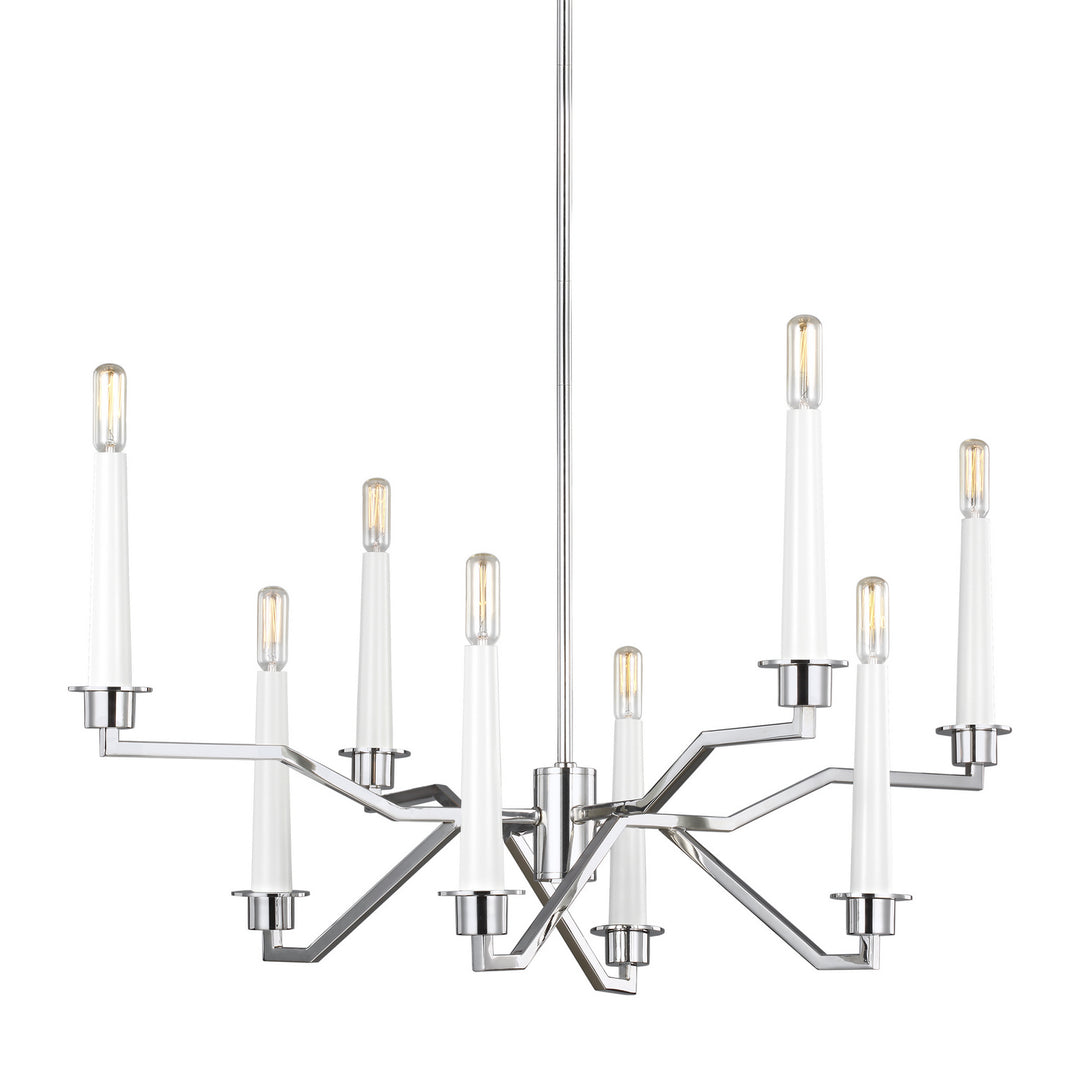 Visual Comfort Studio Hopton EC1108PN Chandelier Light - Polished Nickel