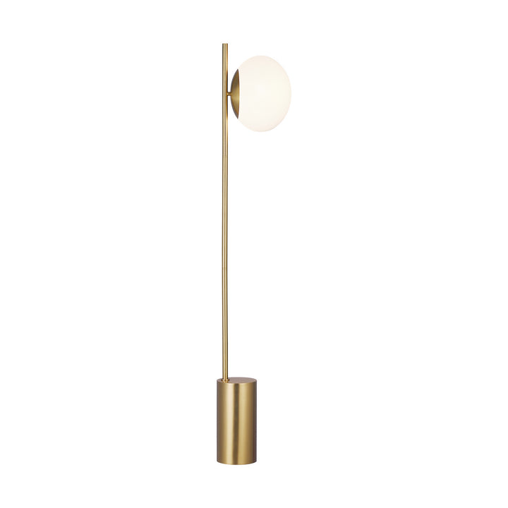 Visual Comfort Studio ET1361BBS1 Lune One Light Floor Lamp Lamp Gold, Champ, Gld Leaf