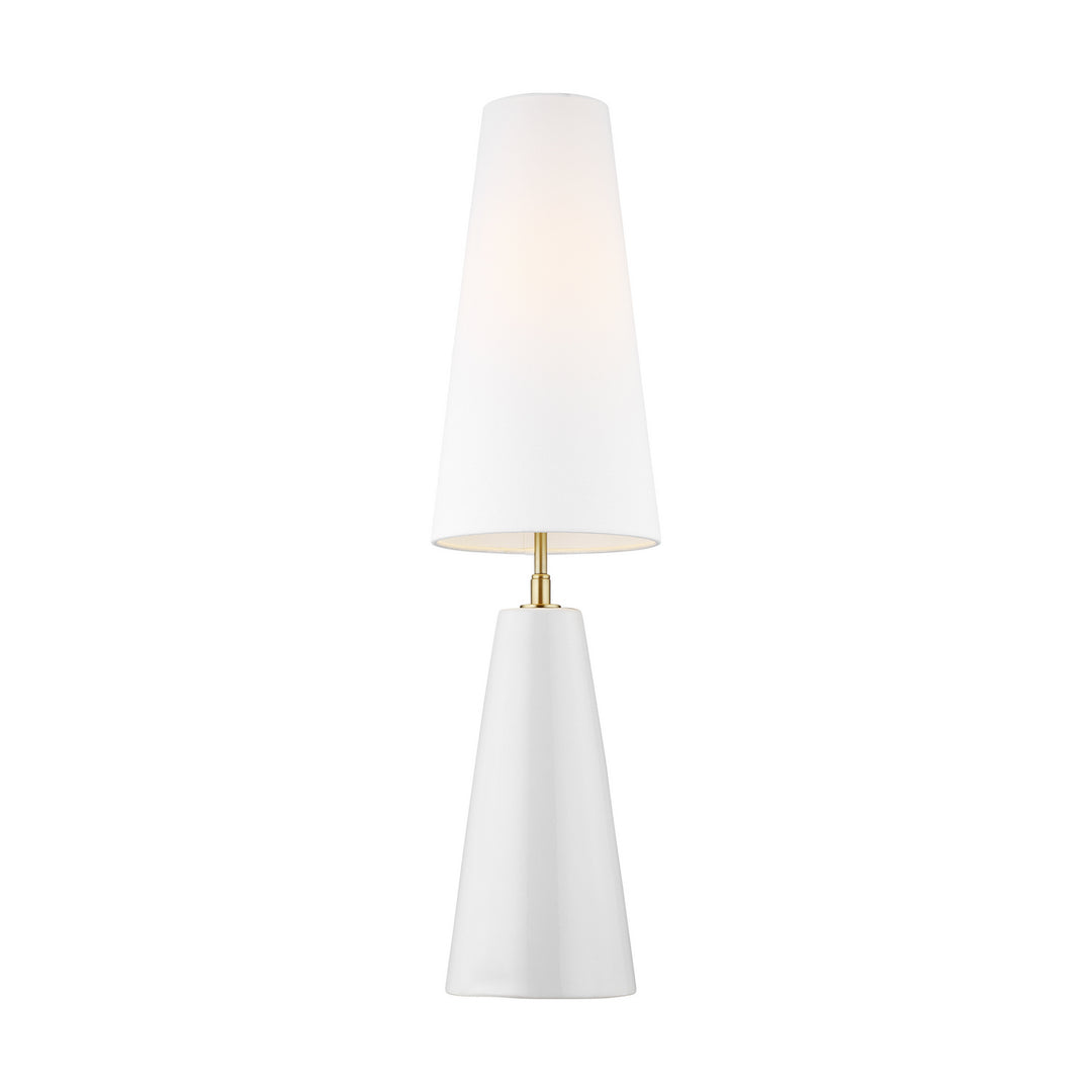 Visual Comfort Studio KT1201ARC1 Lorne One Light Table Lamp Lamp White