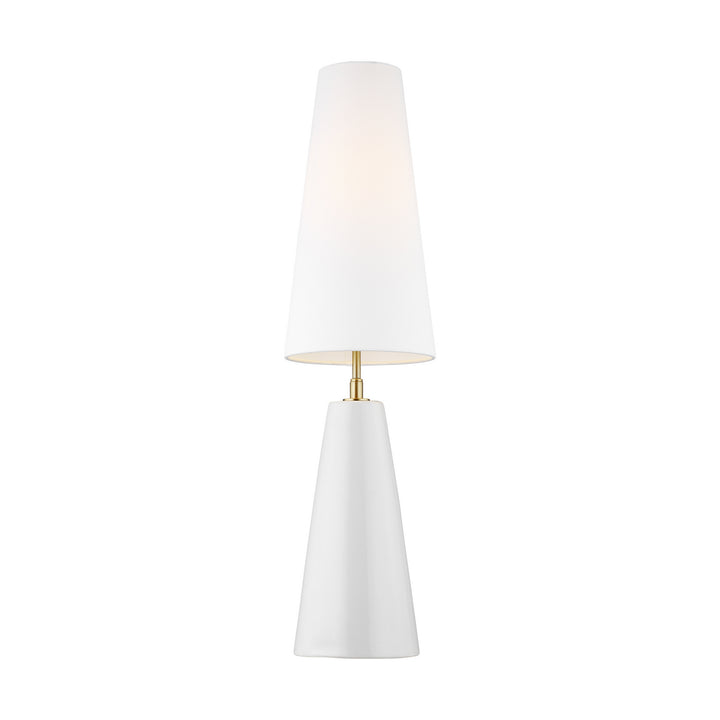Visual Comfort Studio KT1201ARC1 Lorne One Light Table Lamp Lamp White