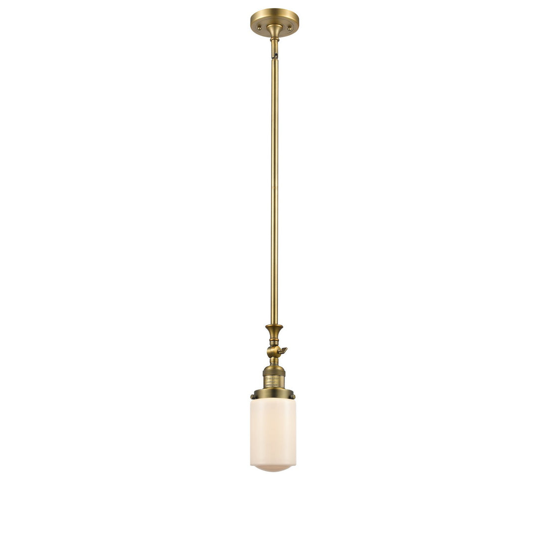 Innovations Franklin Restoration 206-BB-G311 Pendant Light - Brushed Brass