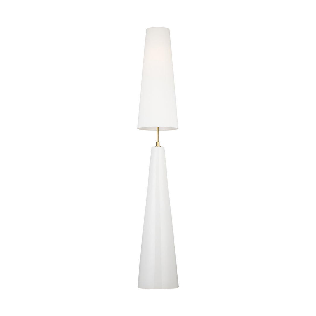 Visual Comfort Studio KT1211ARC1 Lorne One Light Floor Lamp Lamp White