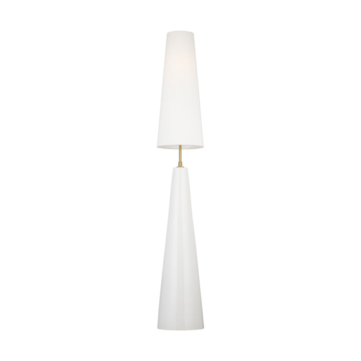 Visual Comfort Studio KT1211ARC1 Lorne One Light Floor Lamp Lamp White