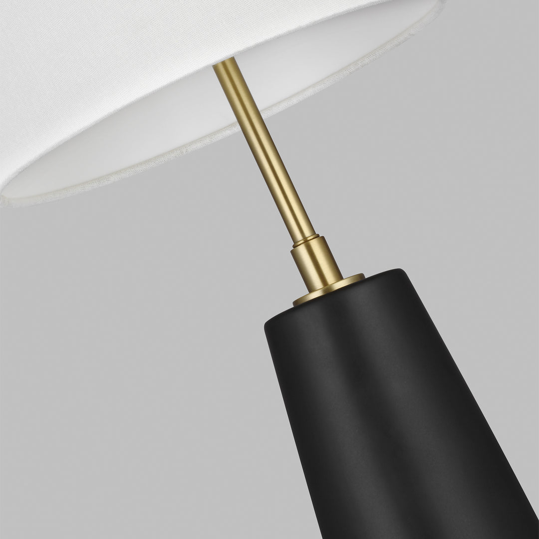 Visual Comfort Studio KT1211COL1 Lorne One Light Floor Lamp Lamp Black