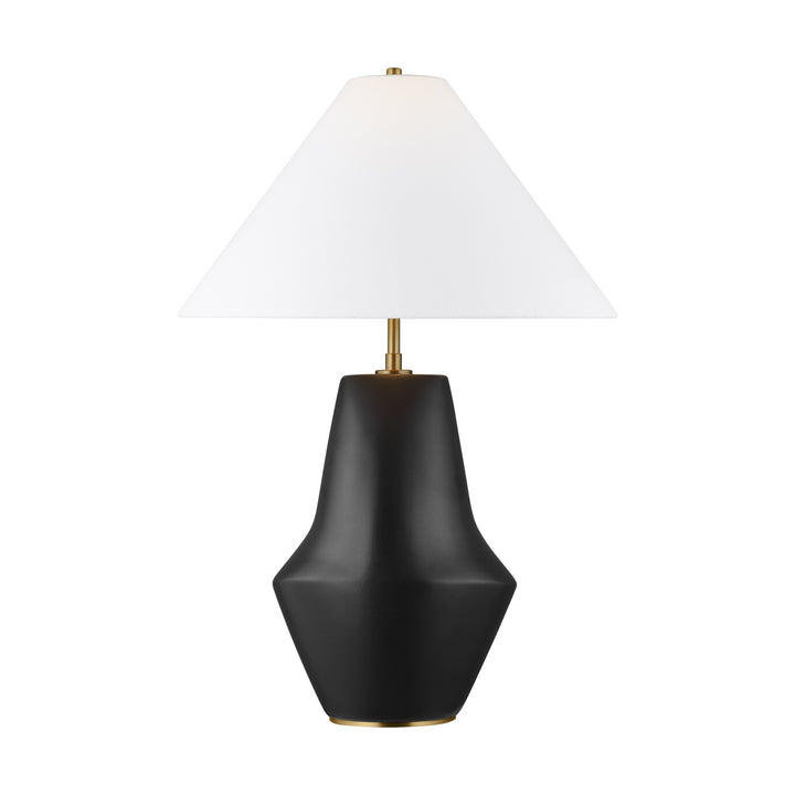 Visual Comfort Studio KT1221COL1 Contour One Light Table Lamp Lamp Black