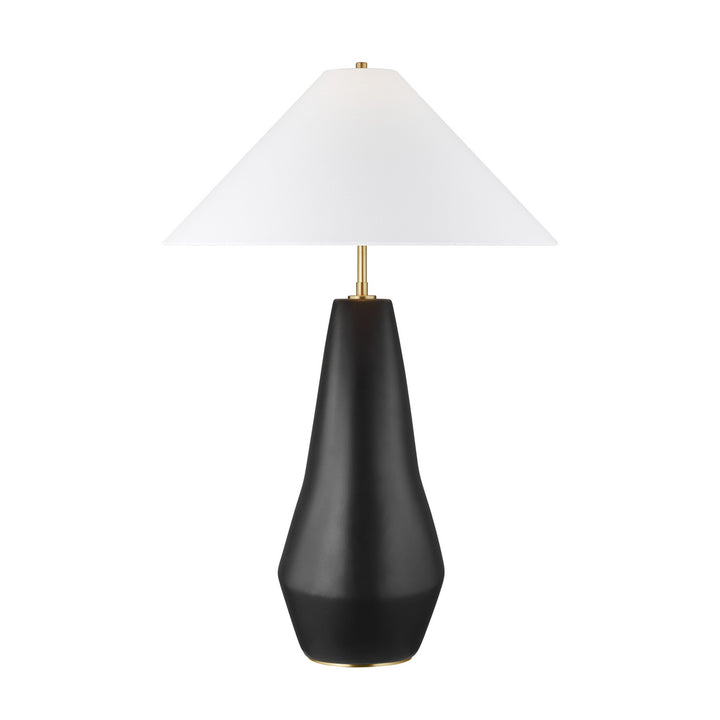 Visual Comfort Studio KT1231COL1 Contour One Light Table Lamp Lamp Black