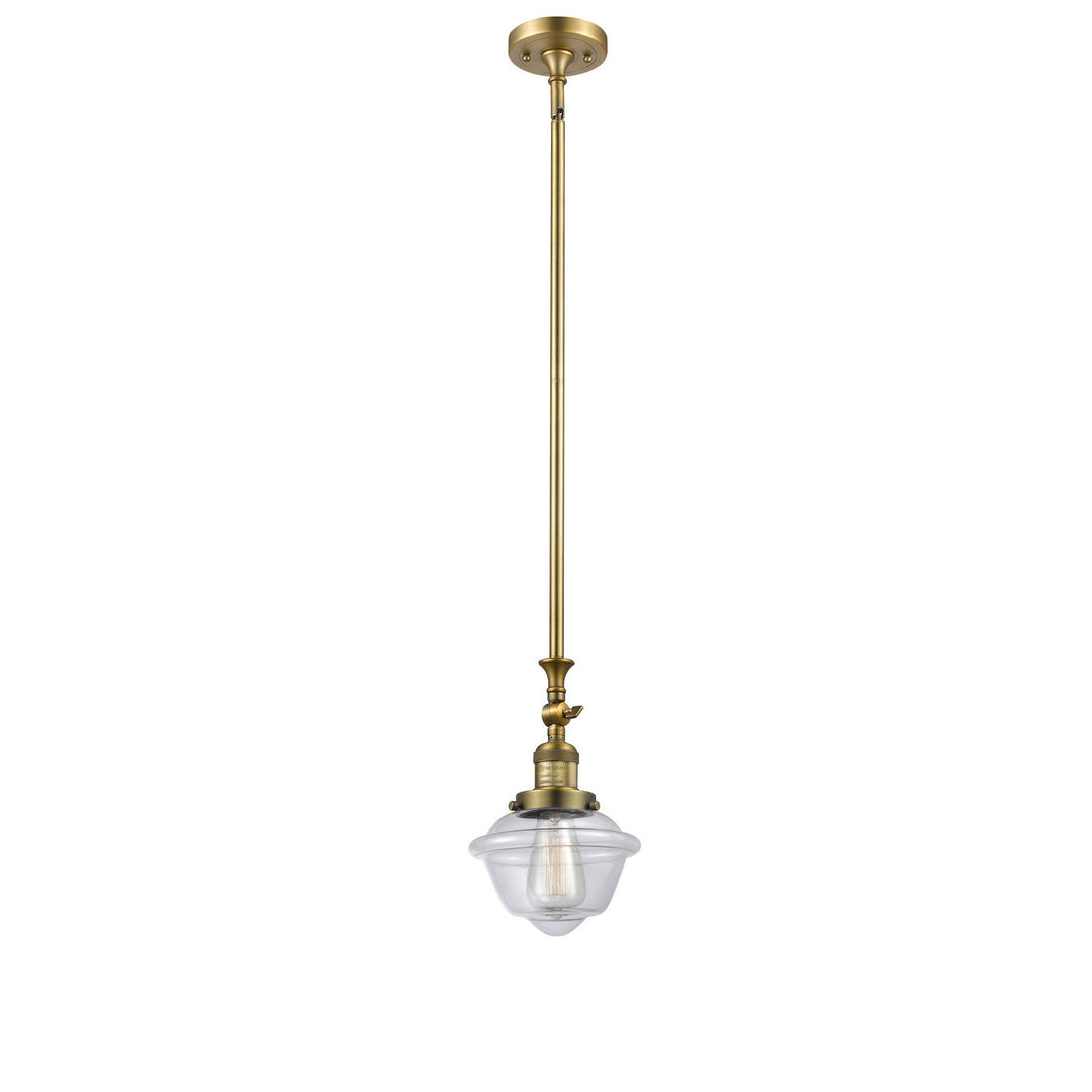 Innovations Franklin Restoration 206-BB-G532-LED Pendant Light - Brushed Brass