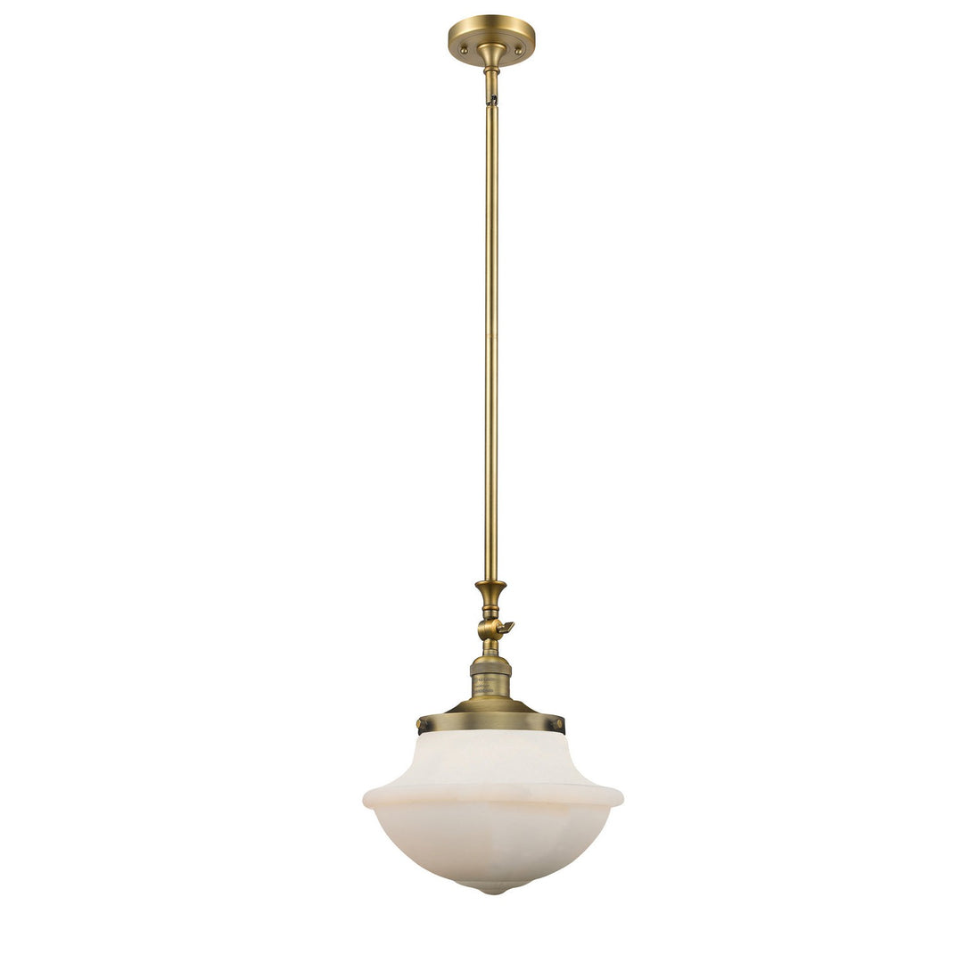 Innovations Franklin Restoration 206-BB-G541-LED Pendant Light - Brushed Brass