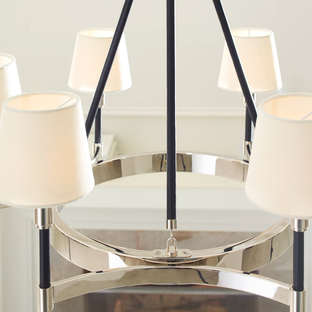 Visual Comfort Studio Katie LC1006PN Chandelier Light - Polished Nickel