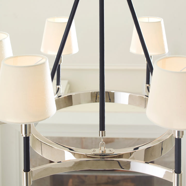 Visual Comfort Studio Katie LC1006PN Chandelier Light - Polished Nickel