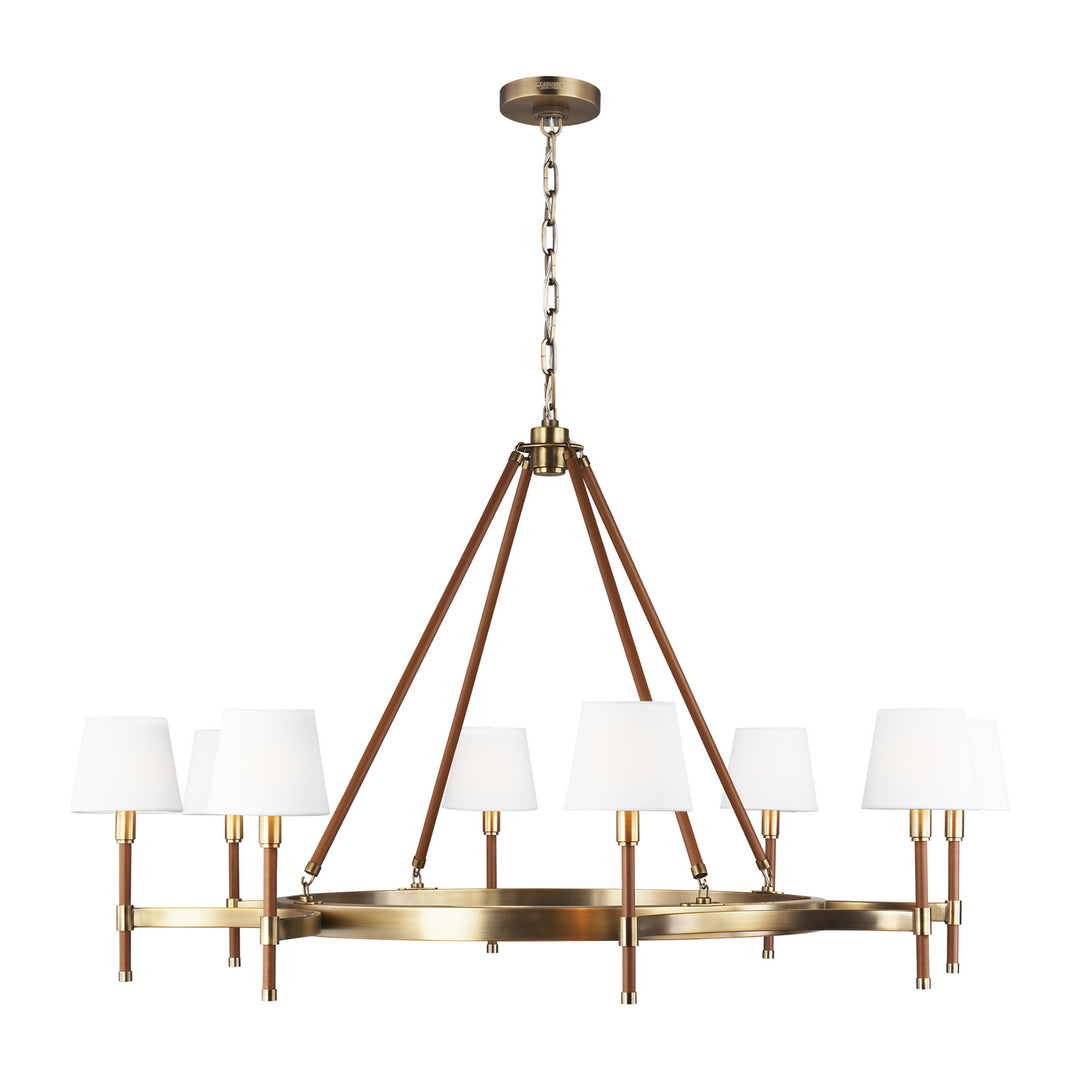 Visual Comfort Studio Katie LC1018TWB Chandelier Light - Time Worn Brass