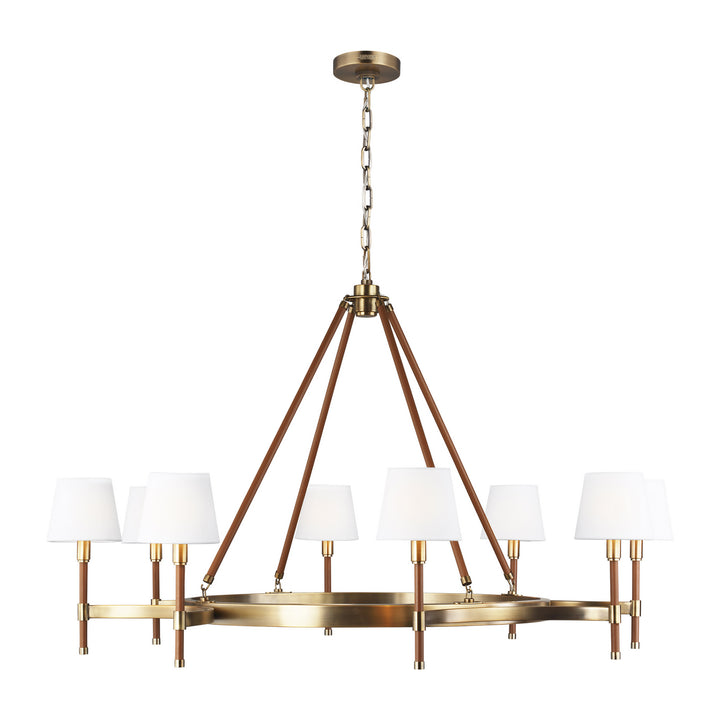 Visual Comfort Studio Katie LC1018TWB Chandelier Light - Time Worn Brass