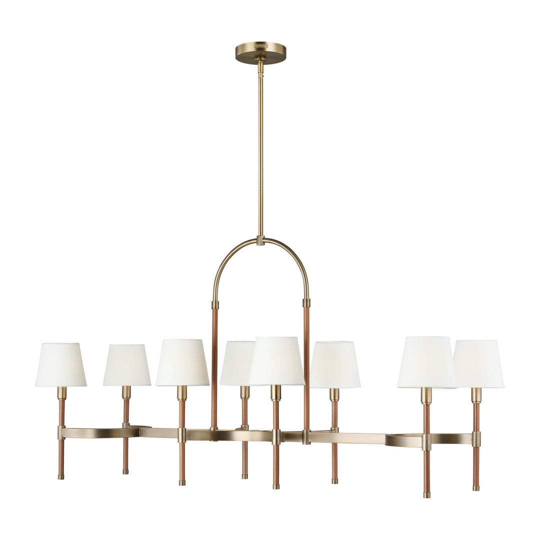 Visual Comfort Studio Katie LC1028TWB Pendant Light - Time Worn Brass