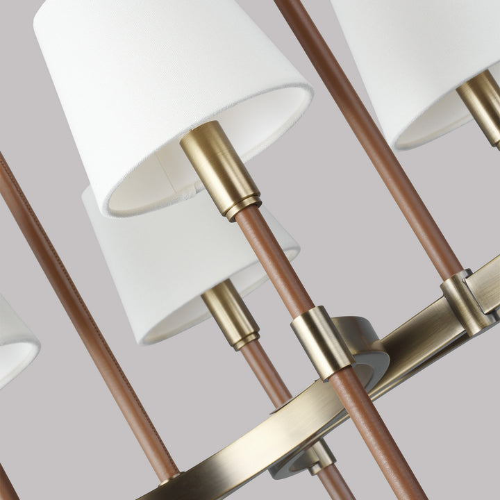 Visual Comfort Studio Katie LC1028TWB Pendant Light - Time Worn Brass