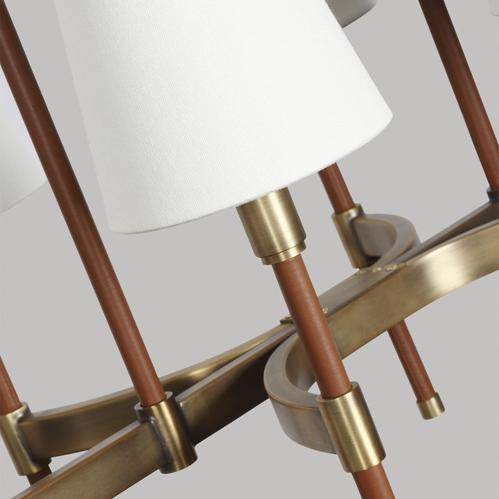 Visual Comfort Studio Katie LC1028TWB Pendant Light - Time Worn Brass