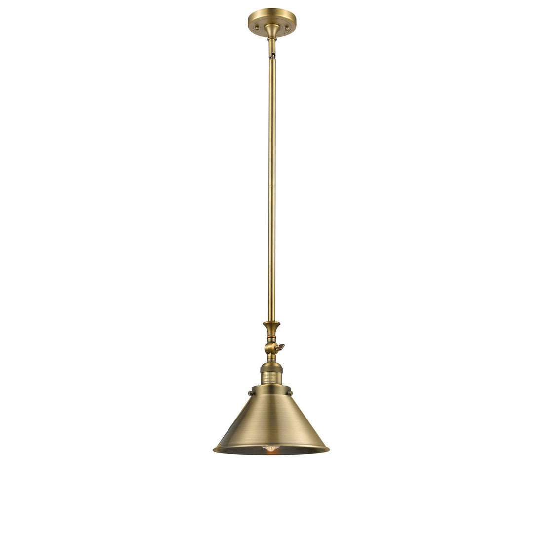 Innovations Franklin Restoration 206-BB-M10-BB-LED Pendant Light - Brushed Brass