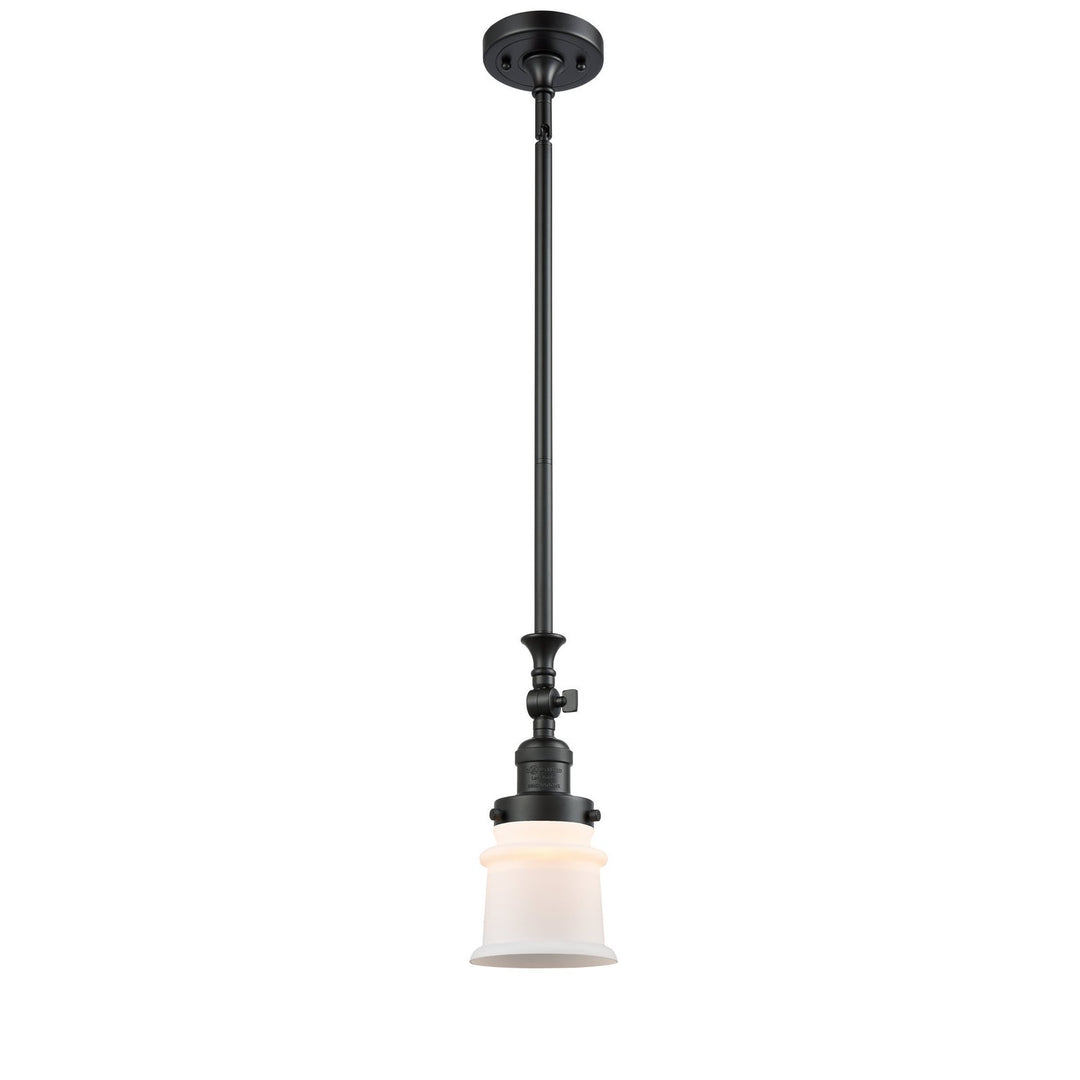 Innovations Franklin Restoration 206-BK-G181S Pendant Light - Matte Black