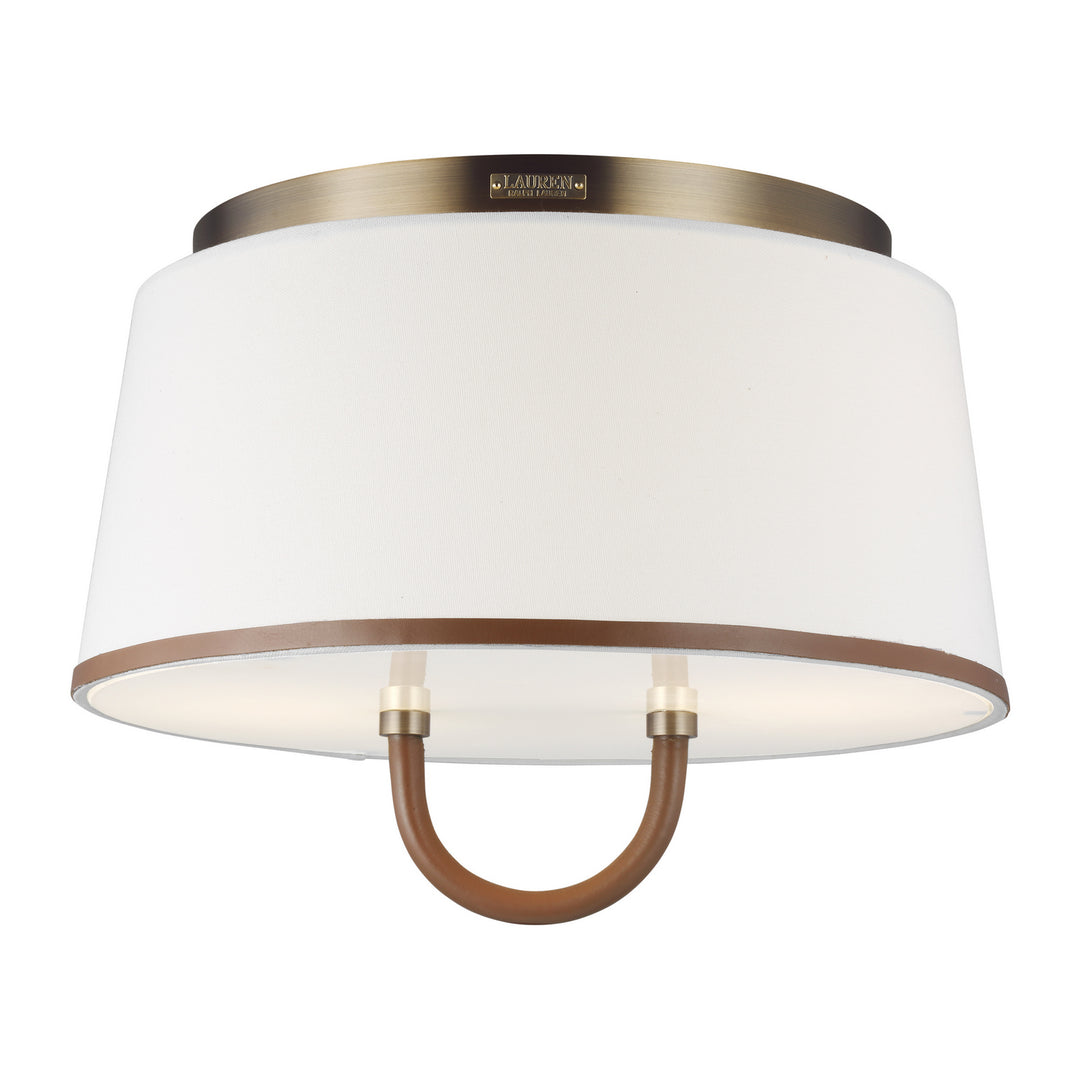 Visual Comfort Studio Katie LF1002TWB Ceiling Light - Time Worn Brass