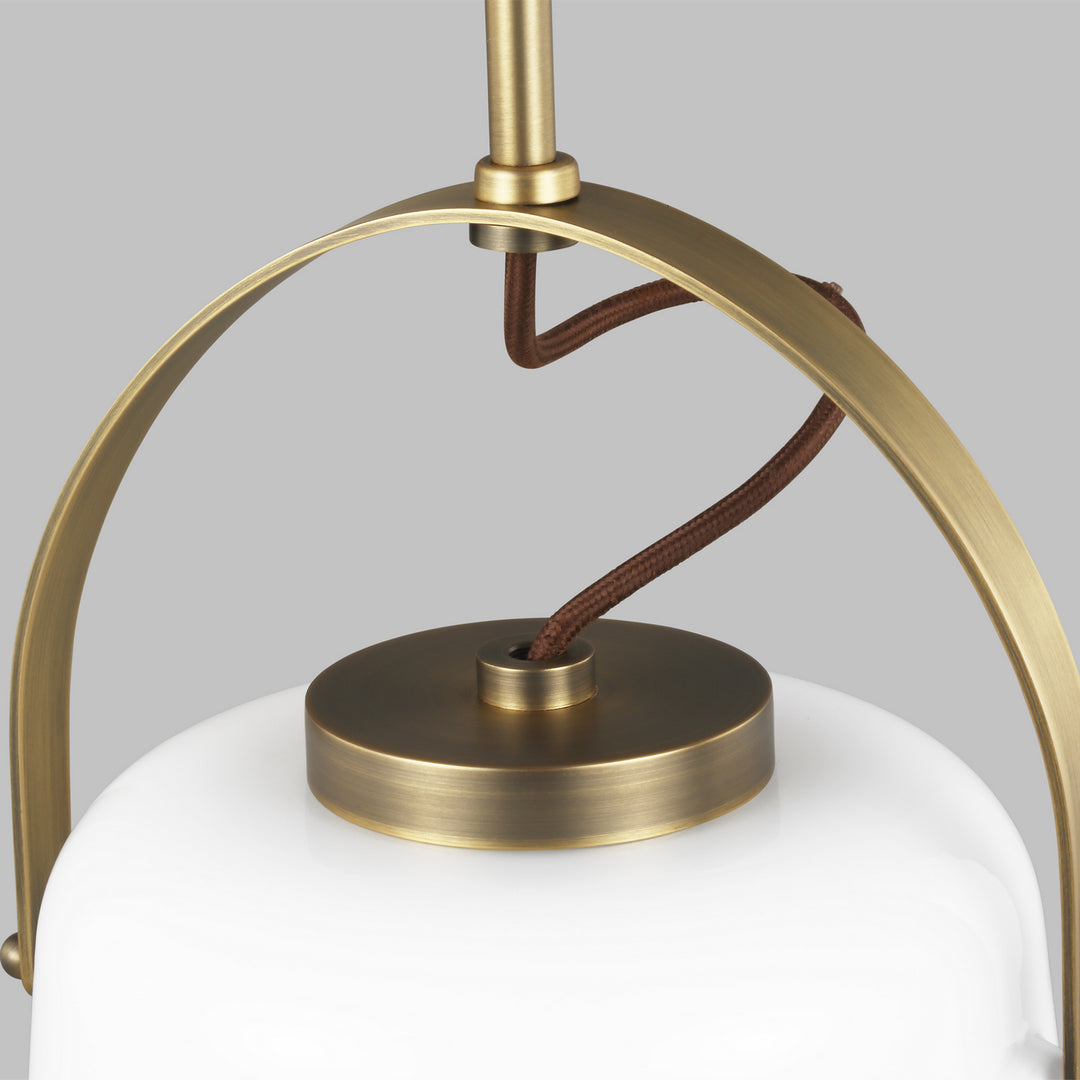 Visual Comfort Studio Hazel LP1001TWB Pendant Light - Time Worn Brass