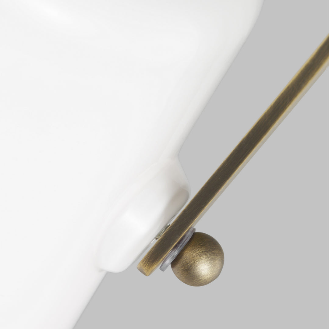 Visual Comfort Studio Hazel LP1011TWB Pendant Light - Time Worn Brass