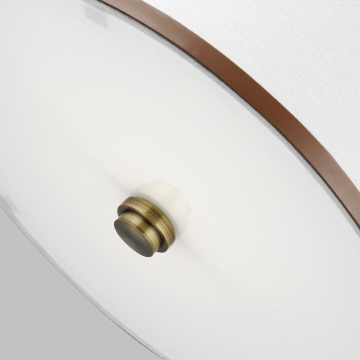 Visual Comfort Studio Katie LP1031TWB Pendant Light - Time Worn Brass