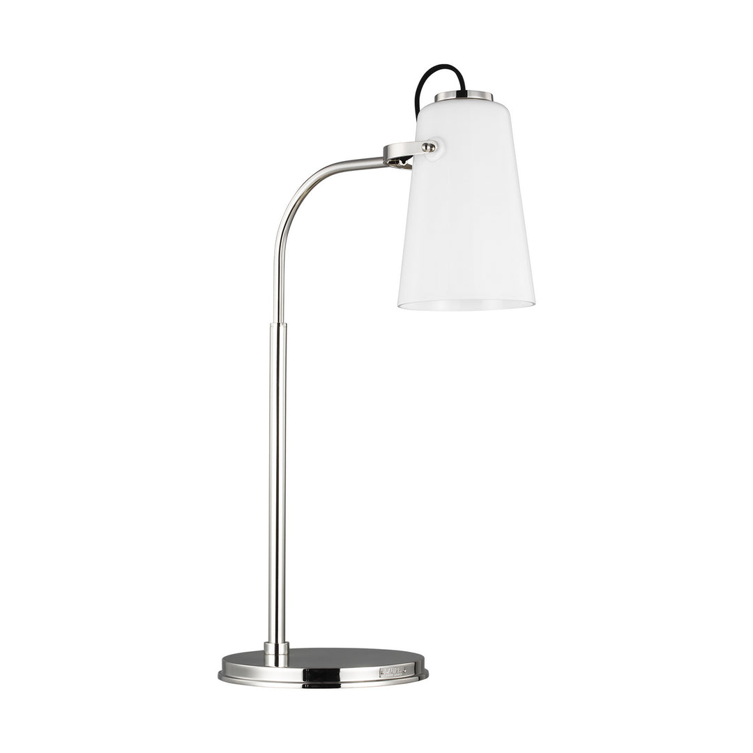Visual Comfort Studio LT1001PN1 Hazel One Light Table Lamp Lamp Polished Nickel