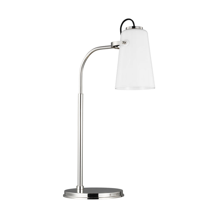 Visual Comfort Studio LT1001PN1 Hazel One Light Table Lamp Lamp Polished Nickel