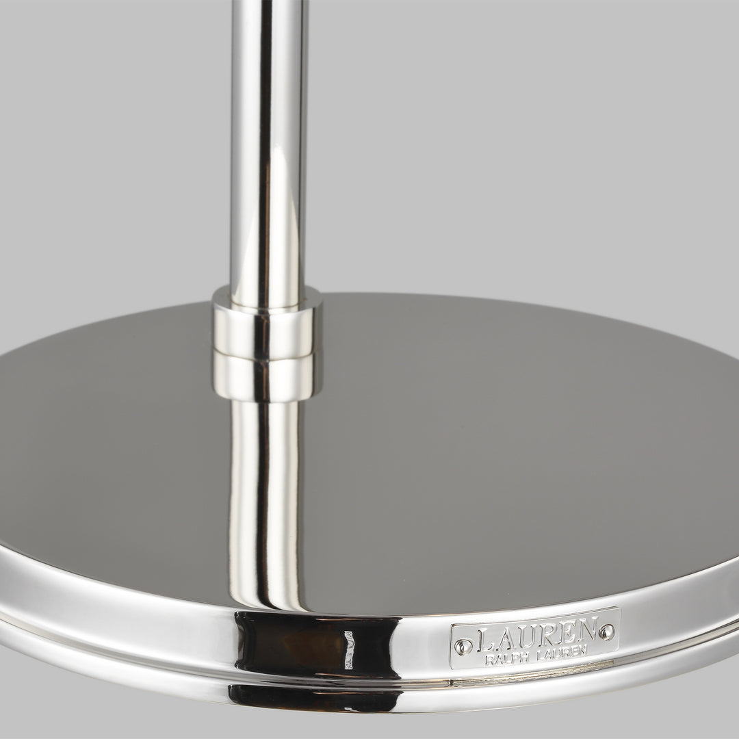 Visual Comfort Studio LT1001PN1 Hazel One Light Table Lamp Lamp Polished Nickel