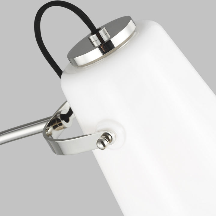 Visual Comfort Studio LT1001PN1 Hazel One Light Table Lamp Lamp Polished Nickel