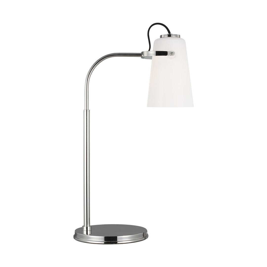 Visual Comfort Studio LT1001PN1 Hazel One Light Table Lamp Lamp Polished Nickel