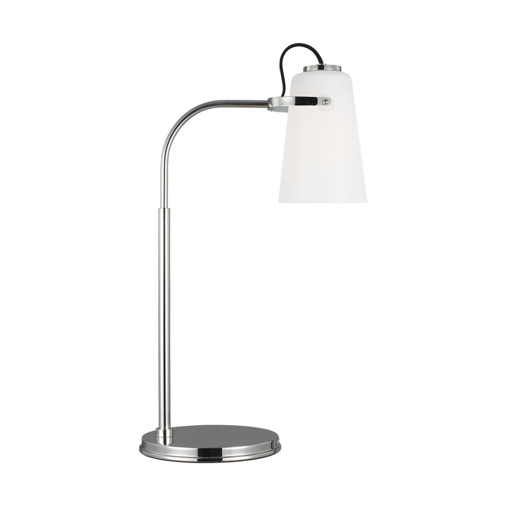 Visual Comfort Studio LT1001PN1 Hazel One Light Table Lamp Lamp Polished Nickel