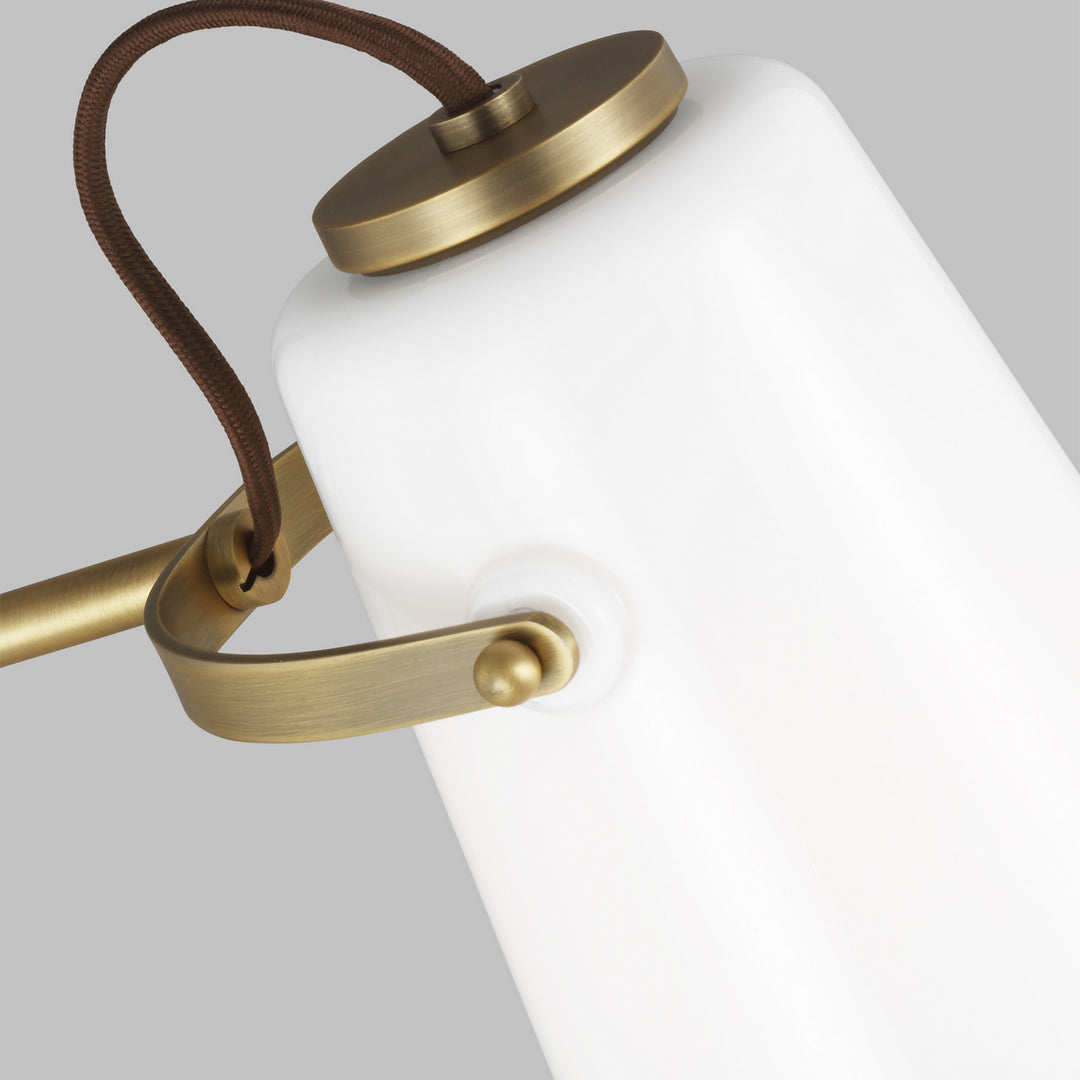 Visual Comfort Studio LT1001TWB1 Hazel One Light Table Lamp Lamp Brass
