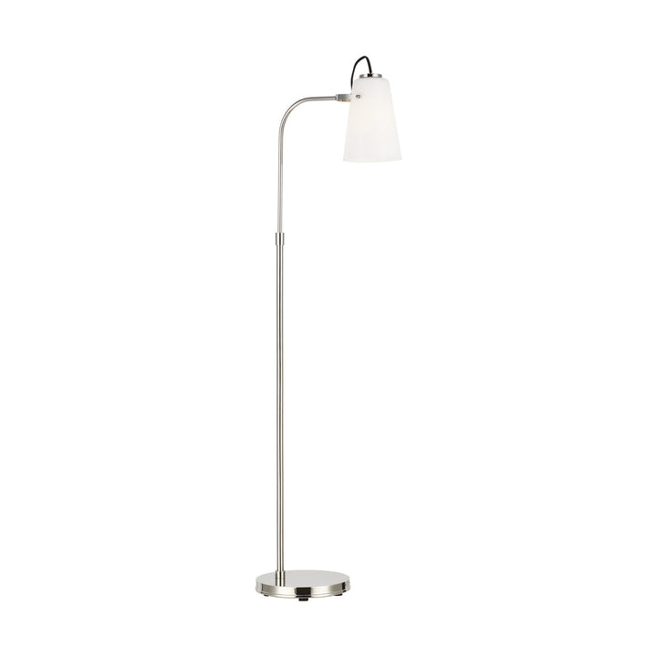 Visual Comfort Studio LT1011PN1 Hazel One Light Floor Lamp Lamp Polished Nickel