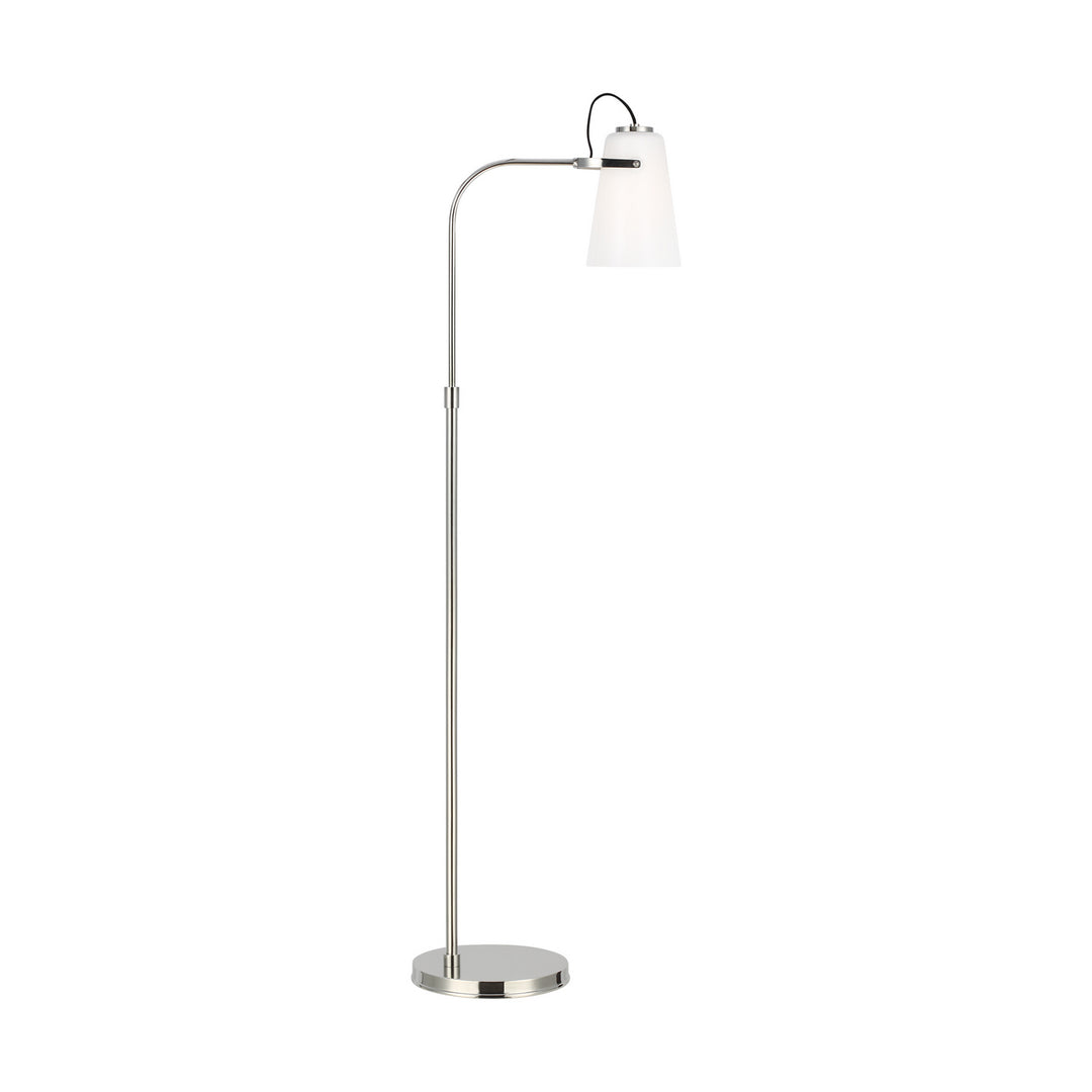 Visual Comfort Studio LT1011PN1 Hazel One Light Floor Lamp Lamp Polished Nickel