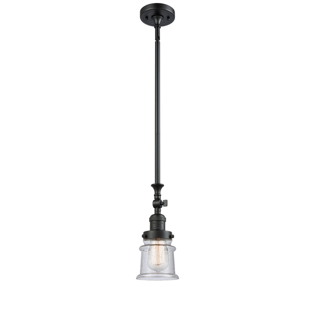 Innovations Franklin Restoration 206-BK-G184S-LED Pendant Light - Matte Black
