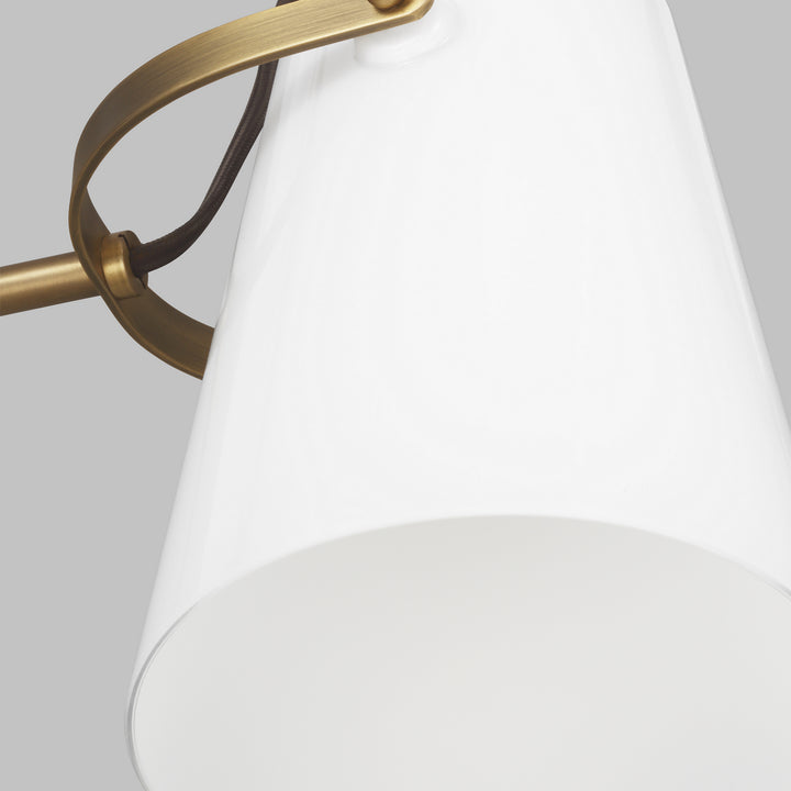 Visual Comfort Studio LT1011TWB1 Hazel One Light Floor Lamp Lamp Brass