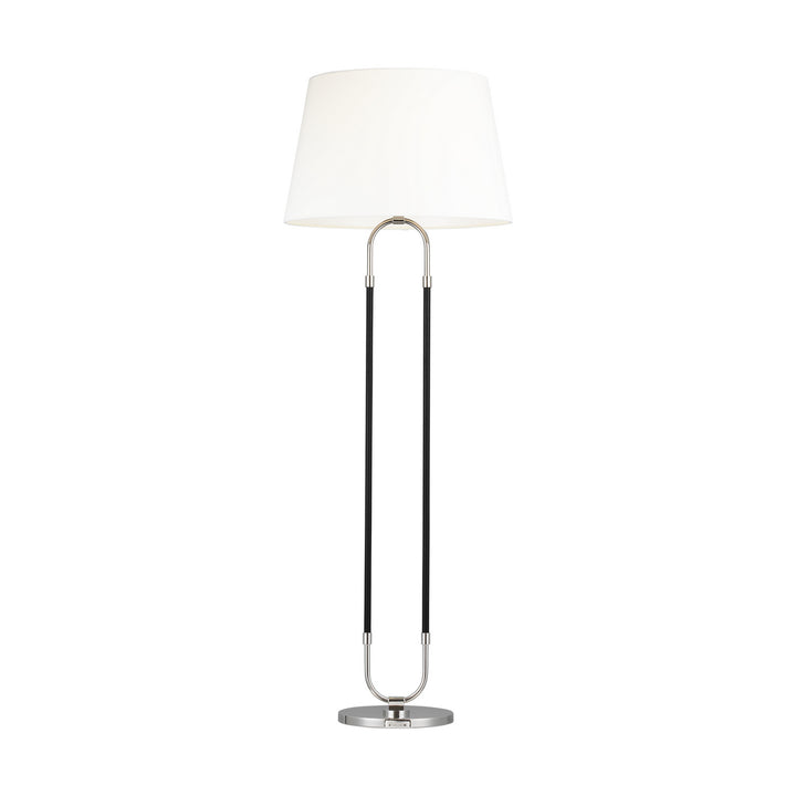 Visual Comfort Studio LT1031PN1 Katie One Light Floor Lamp Lamp Polished Nickel